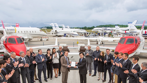 Com a certificação, o HondaJet inicia as operações na Europa